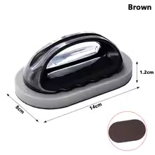 Magic Emery Sponge Brush Wipe Eraser Cleaner Kitchen Bath Rust Strong Decontamination Cleaning Tools With Handle Household Tools