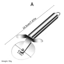 Pizza Cutter Stainless Steel Knife Cake Tools Pizza Wheels Scissors Ideal Pizza Pies Waffles Dough Cookies Kitchen Gadgets